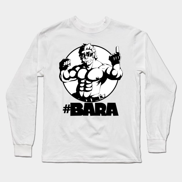 #BARA BW Design Long Sleeve T-Shirt by AniLover16